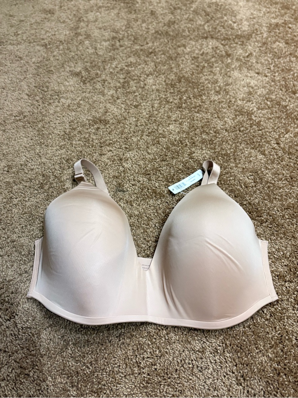 NWT Women's Soma Vanishing 360 Wireless Bra 38DD Warm Amber